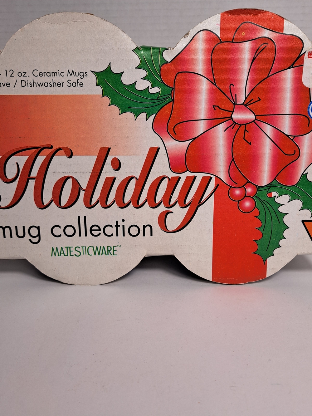 Holiday Mug Collection Majestic Ware 4 different mugs 1998 New In Original Box.
